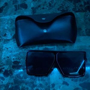 Flat Top Shield Sunglasses